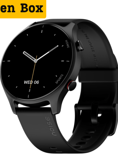 noise twist smartwatch black