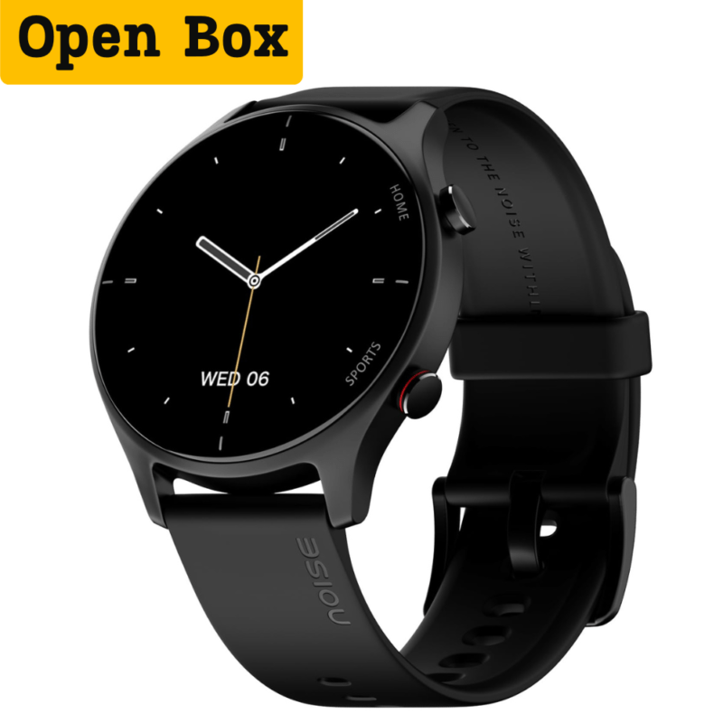 noise twist smartwatch black