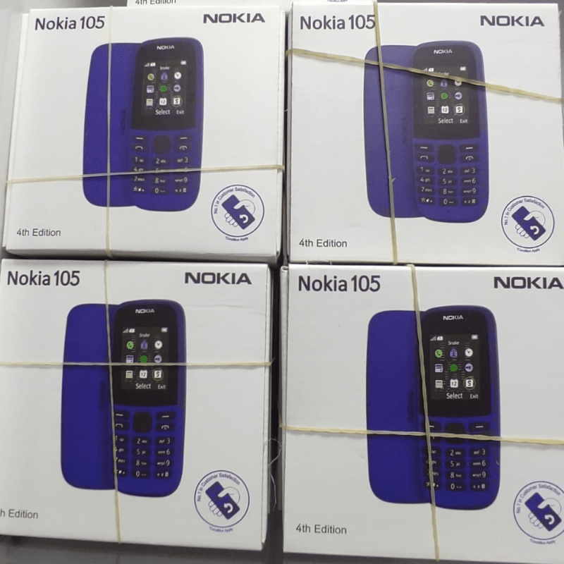 Keypad Phone - Nokia 105 (Blue - Refurbished) - Image 2