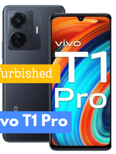 Vivo T1 Pro - 6GB/128GB - 5G Refurbished Mobile by Rushika Bazar (Black)