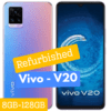 Vivo v20 8gb 128gb refurbished mobile phone