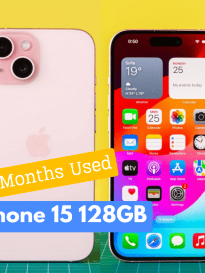 Apple iPhone 15 128Gb Mobile Phone - Pink (Used 7 Months)
