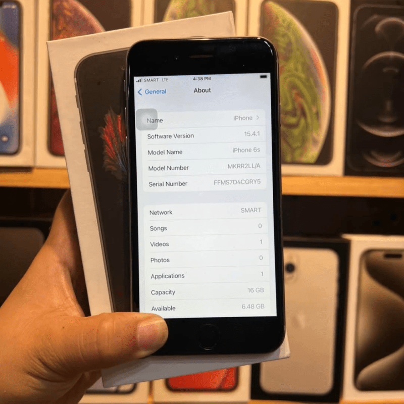 Apple iphone 6s 16gb with box