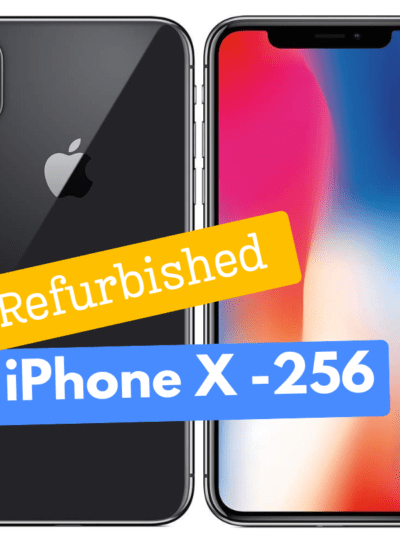 Apple iPhone X 256GB Black - iPhone 10 / Refurbished Mobile