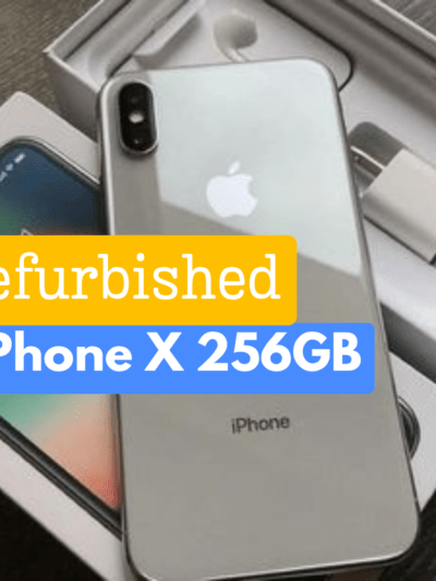 Apple iPhone X 128GB Black - iPhone 10 / Refurbished Mobile
