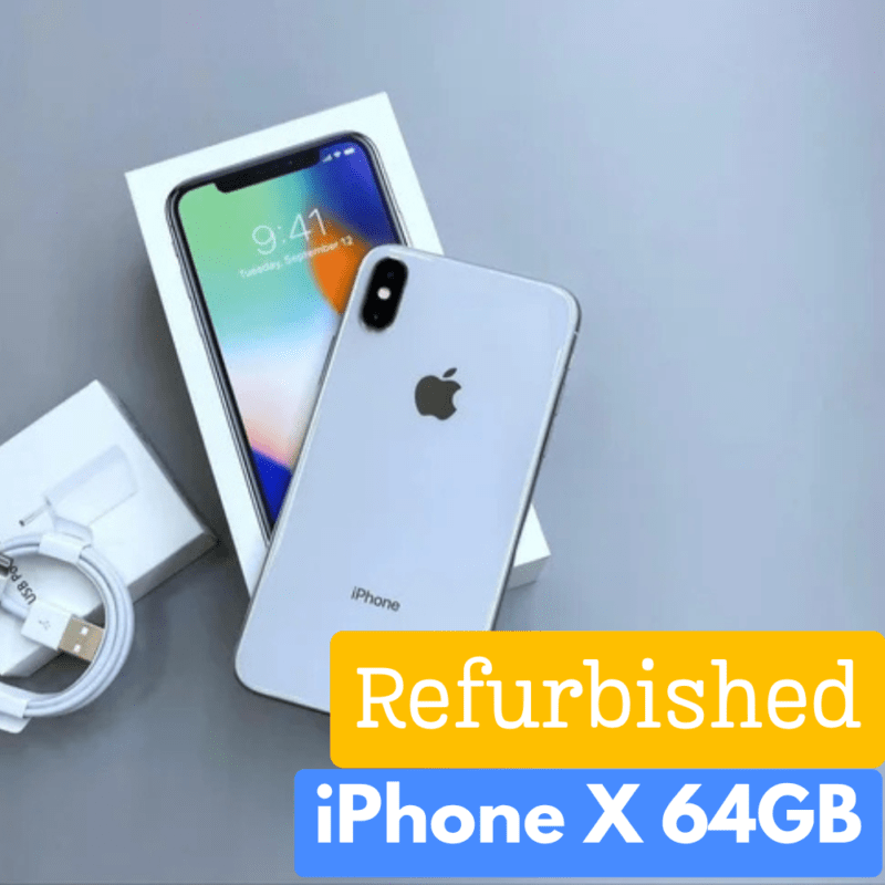 Apple iPhone X 64GB White - iPhone 10 / Refurbished Mobile